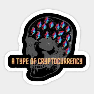 a type of cryptocurrency Sticker